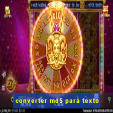 converter md5 para texto